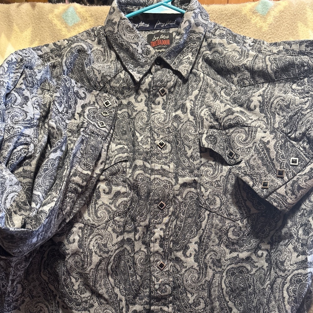 George Strait Troubadour  Wrangler western shirt